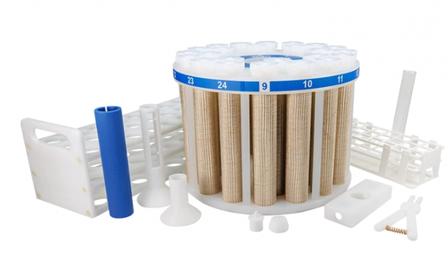 404570 24-Place MARSXpress Plus Disposable Glass Vessel, Full Starter Set, 110 mL, TFM