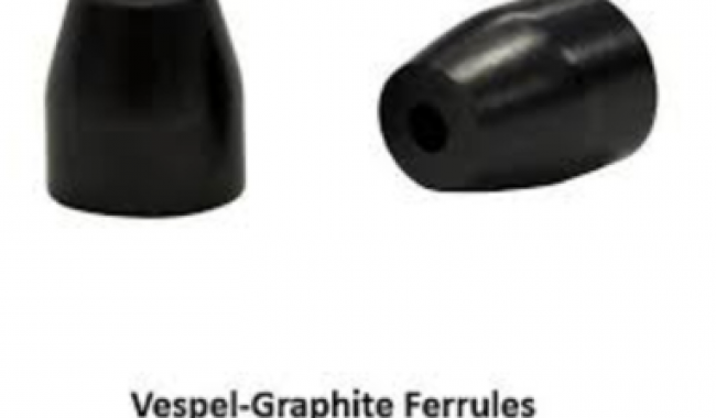 29003421 NO HOLE GRAPHITE VESPEL FERRULE 10/PK